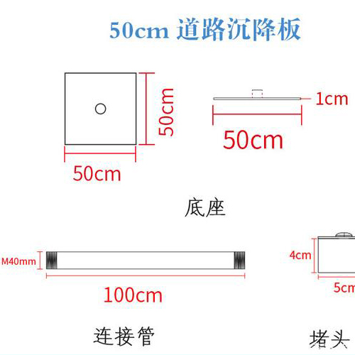 鄂州沉降板规格型号如何选择？